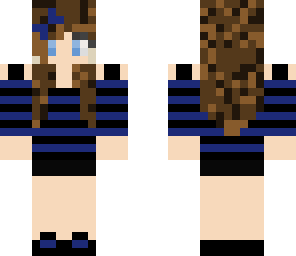 teen girl blue