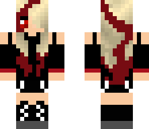 emo girl red stripe edited