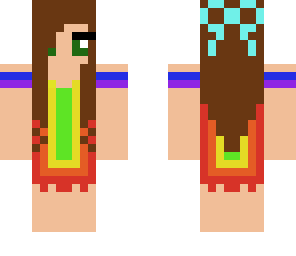 rainbow girl