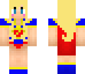supergirl as a blonde
