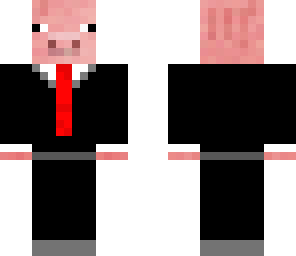 piggy in a suit