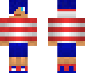 4th of july edition of my skin