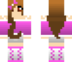 pink brunette