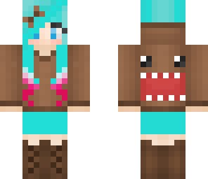 domo girl with pink 