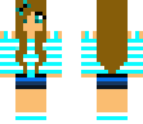 cute blue girl
