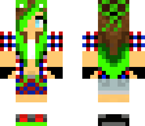 green girl