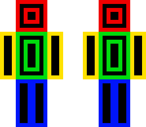 the colorful guy