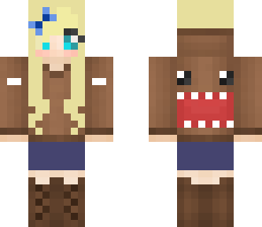 blonde domo girl