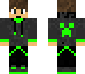 lime green creeper boy