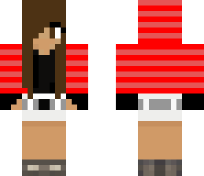 red hoodie