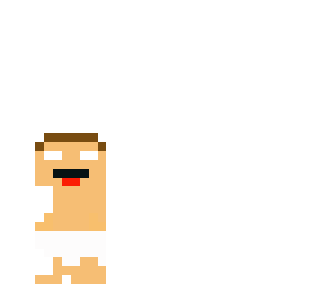 baby herobrine thingy