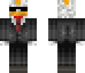 chicken in suit