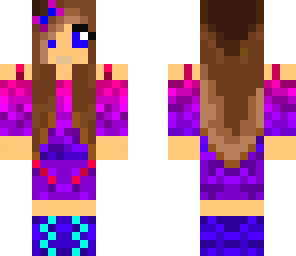 purple girl