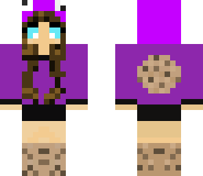 purple cookie girl