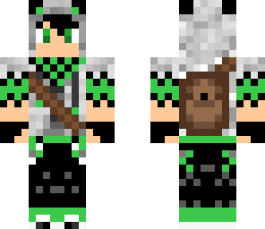 green panda
