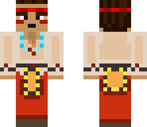 Minecraft Skin Base Native Native boy | Minecraft Skin