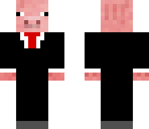 pig in a suite