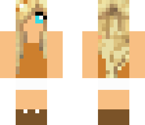 blonde hiker girl