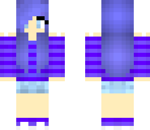 purple teen with headphones