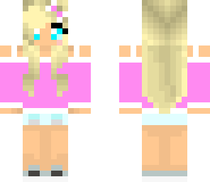 pink summer girl