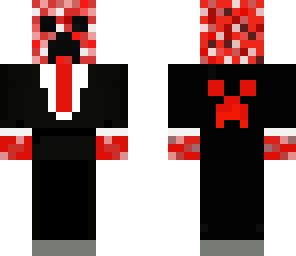 red creeper in a suit