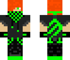 green monster whith ginger hair