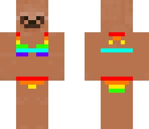sloth in a bikini 2