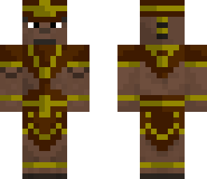 gold mayan leader