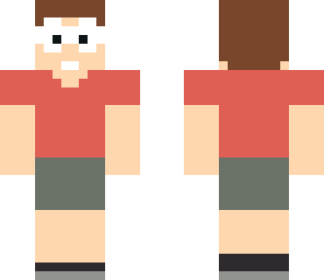 dipper no jacket or hat