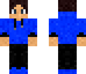 blue guy skin