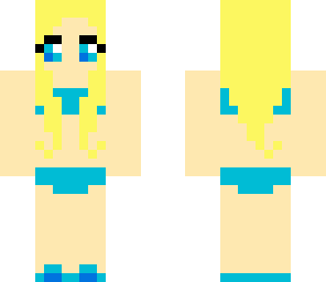 blonde beach babe