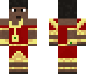 red rich mayan woman