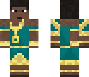 blue rich mayan woman