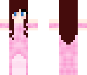 brunette peach