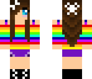 rainbow girl