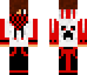 red and white