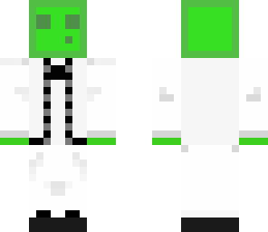 slime in a white tuxedo