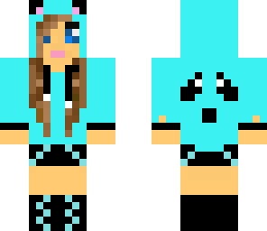 cute panda girl