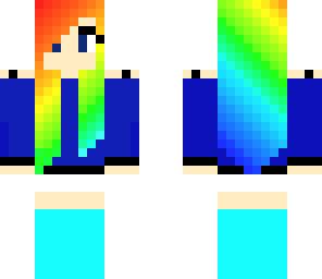 rainbow girl by glynglyn