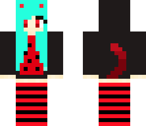evil nyan cat girl