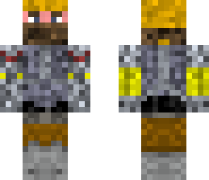 gold armored french bandit