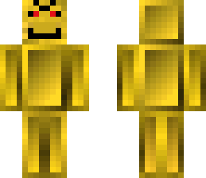 evil golden man