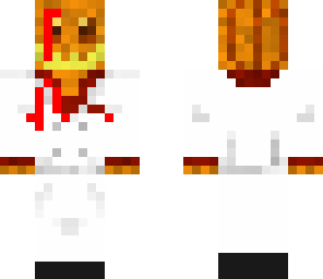 injured pumpkin head
