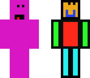 cubes or purple skin