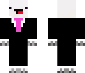 white derp with suit