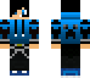 blue creeper teenage gamer