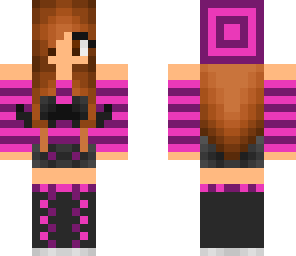 cute purple girl