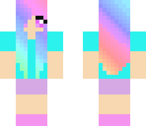 rainbow girl