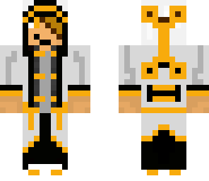 orange themed guy
