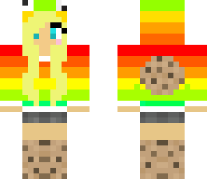 rainbow cookie monster